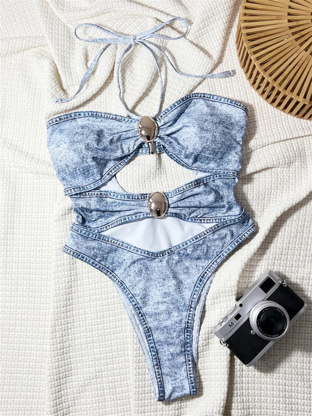 בגד ים - בלו