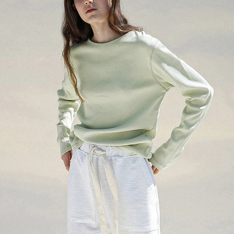 חולצת בייסיק ארוכה - ברי