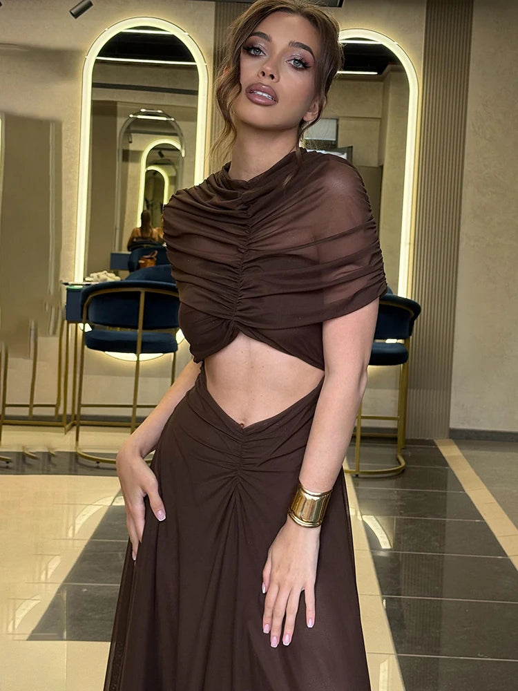 שמלת מקסי - סטאר