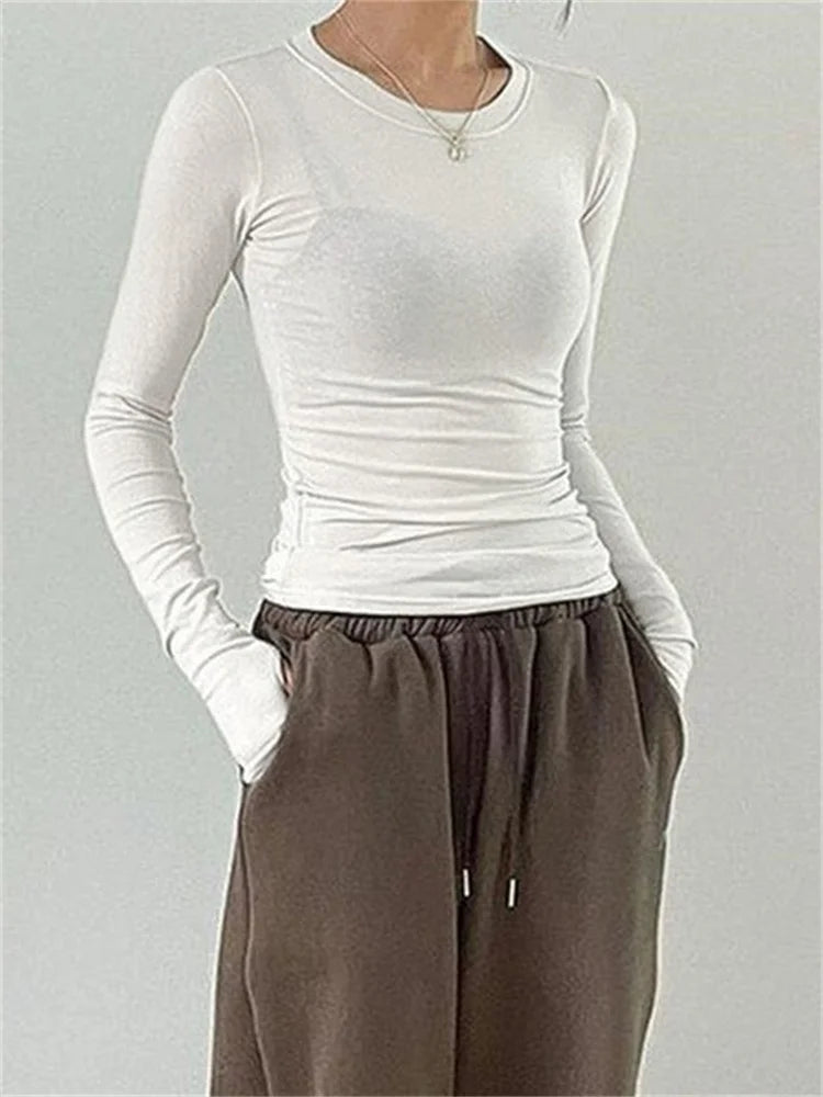 חולצת בייסיק כפפה - לני