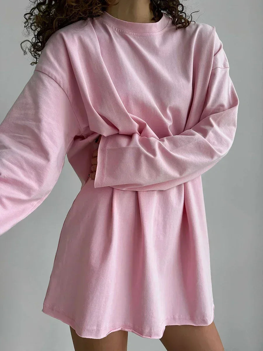 חולצת אוברסייז ארוכה - אוראל