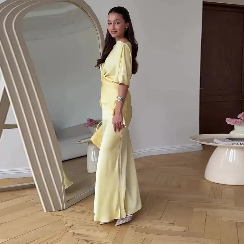 סט סאטן 2 חלקים - אנדי